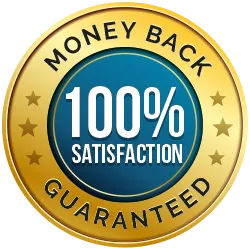 100% Money Back Guarantee